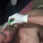 - لقطة من الفيديو المتداول - لقطة من الفيديو المتداول