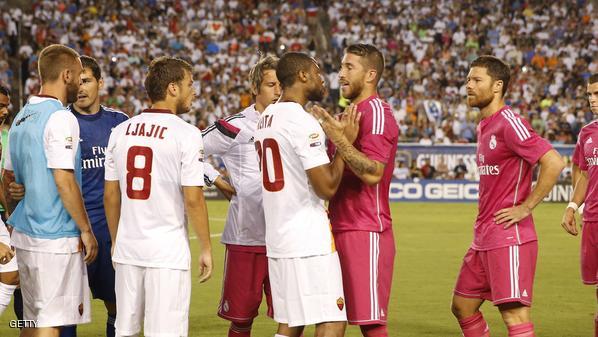 Soccer: Friendly-AS Roma vs Real Madrid