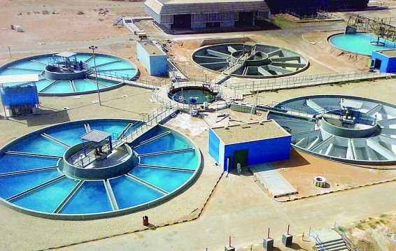 إحدى محطات إنتاج المياه الجوفية