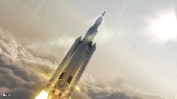 صورة تقريبية لشكل الصاروخ الذي سيحمل البشر إلى المريخ