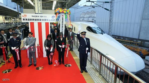 JAPAN-TRANSPORTATION-SHINKANSEN-ANNIVERSARY