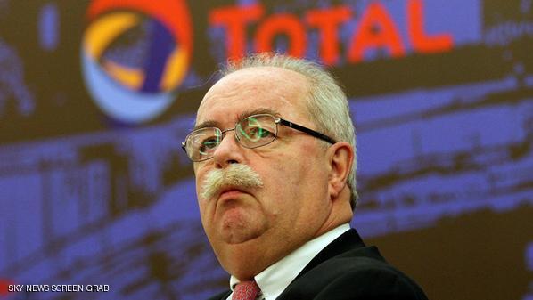 رئيس مجلس إدارة شركة توتال النفطية الفرنسية كريستوف دي مارجيري