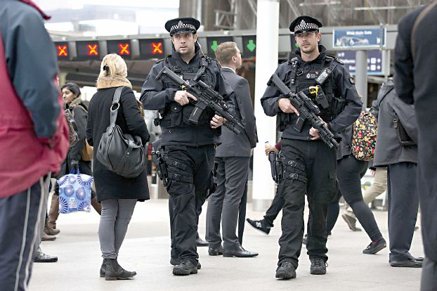 BRITAIN-POLICE-ATTACKS