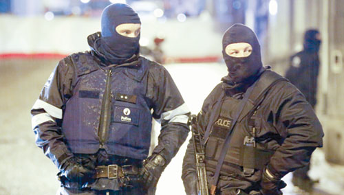 جنديان من قوات مكافحة الإرهاب ببلجيكا
