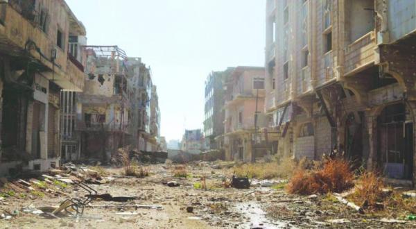 صورة أرشيفية للدمار في درعا