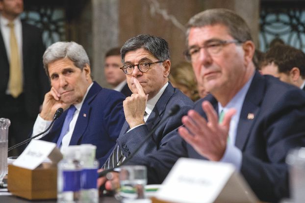 John Kerry, Jacob Lew, Ash Carter