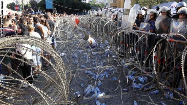 LEBANON-ENVIRONMENT-WASTE-DEMOS